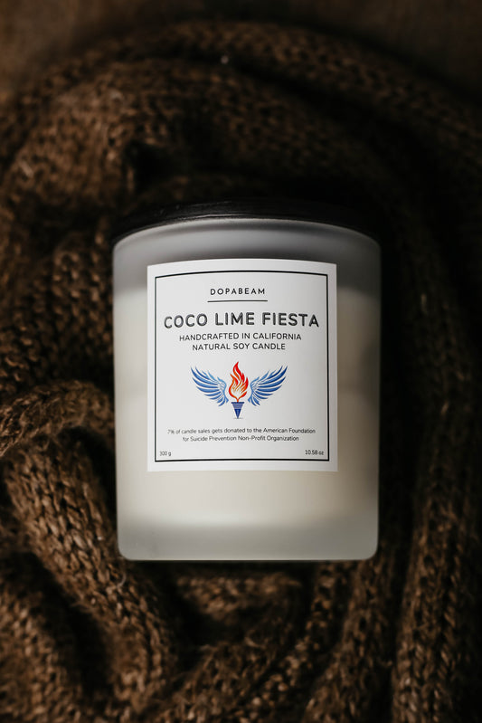 COCO LIME FIESTA CANDLE